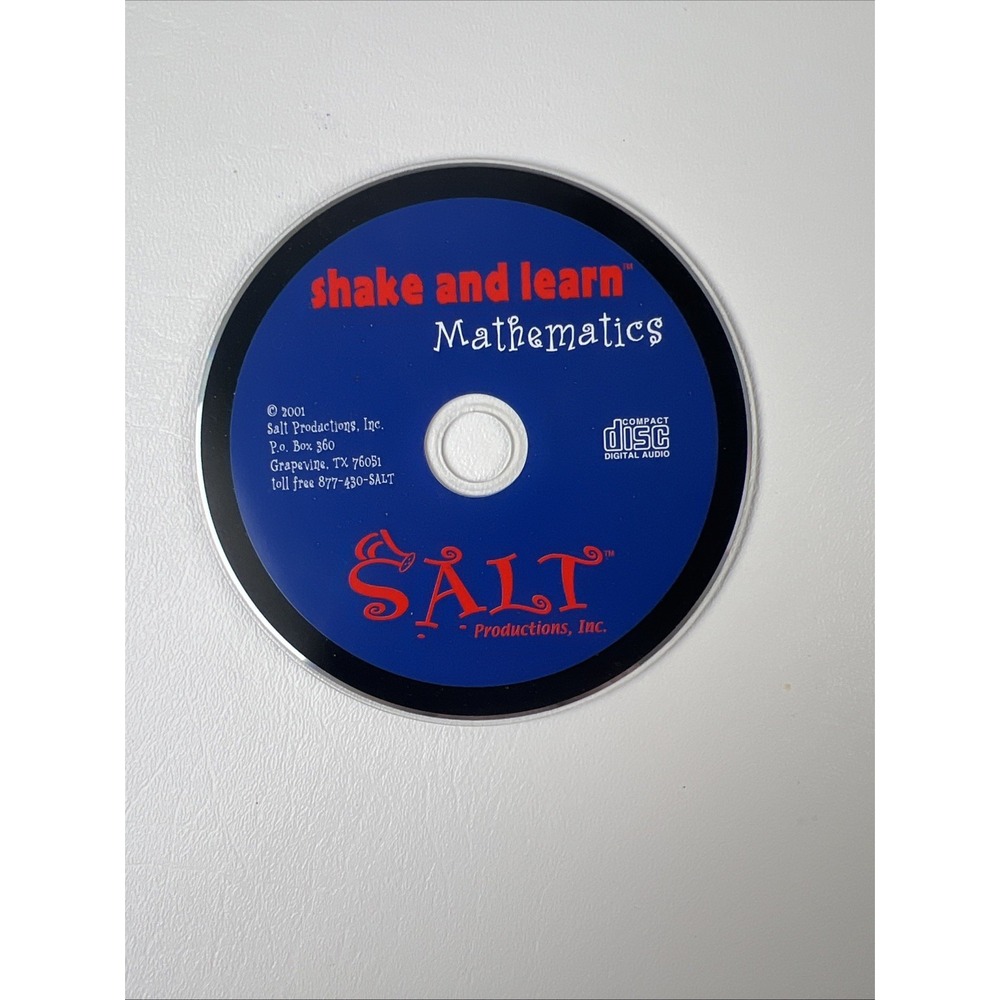 Shake And Learn Mathematics(DVD, 2001)